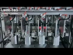 Vidéo de fonctionnement de la machine pour conteneur en feuille d'aluminium T80