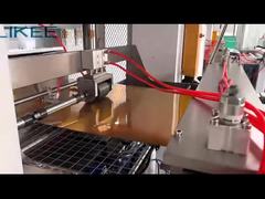 LK-T80 Machine à emboutir des barquettes alimentaires en feuille d'aluminium - Processus complet de fabrication automatique de plateaux à poisson