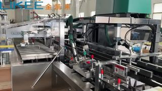 Machine de cartonnage automatique à grande vitesse de petit pain de papier d'aluminium pour l'emballage de boîte de carton