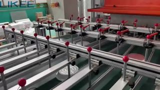 Ligne de production de 5 cavités de plateau rond de conteneur de papier d'aluminium T130