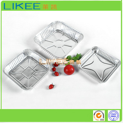acheter 3003 3004 plateaux de service d'aluminium de casserole de nourriture de papier d'aluminium favorables à l'environnement online manufacture