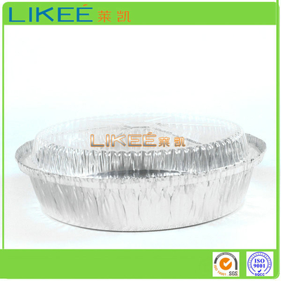 acheter Conteneur rond mince de papier aluminium facile d'emballer le plateau de nourriture de papier d'aluminium online manufacture