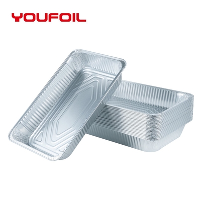 acheter Casserole normale de conteneur rectangulaire jetable de papier d'aluminium de protection de l'environnement online manufacture