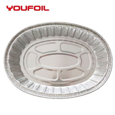 acheter Couvercle en plastique en aluminium ovale jetable de 8006 Tray Catering Baking Pan With online manufacture