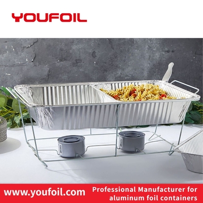 acheter Casserole normale de barbecue de récipient rectangulaire de papier d'aluminium de protection de l'environnement online manufacture