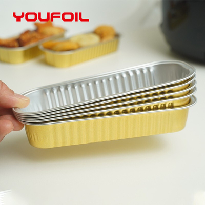 acheter Plateau en aluminium de cuisson de récipient de nourriture de papier d'aluminium réutilisé par OEM online manufacture