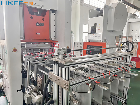 acheter 80TON pression entièrement automatique contenant en feuille d'aluminium machine de fabrication contrôlée par PLC online manufacture