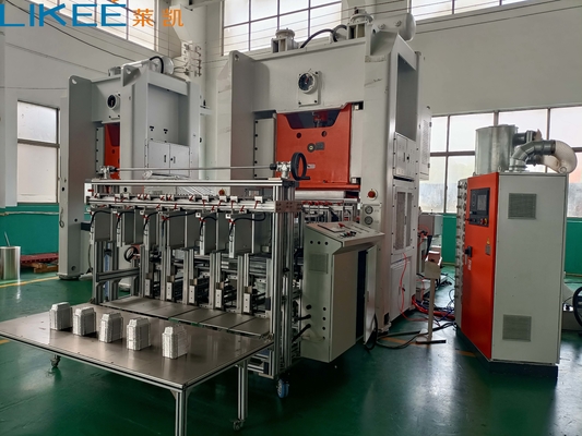 acheter Efficacité Siemens Motor Mitsubishi contrôle PLC machine de fabrication de conteneurs en feuille d'aluminium online manufacture