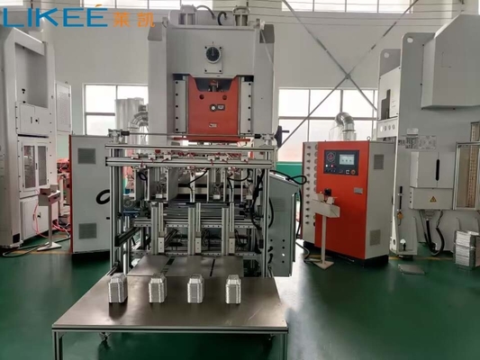 acheter Mitsubishi PLC 50 à 70 coups/min Machine électrique de fabrication de plateaux en feuille d'aluminium online manufacture