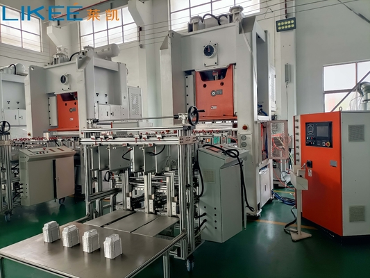 acheter Mistubishi PLC machine automatique à contenir en papier d'aluminium de 80 tonnes pour l'emballage de restauration rapide online manufacture