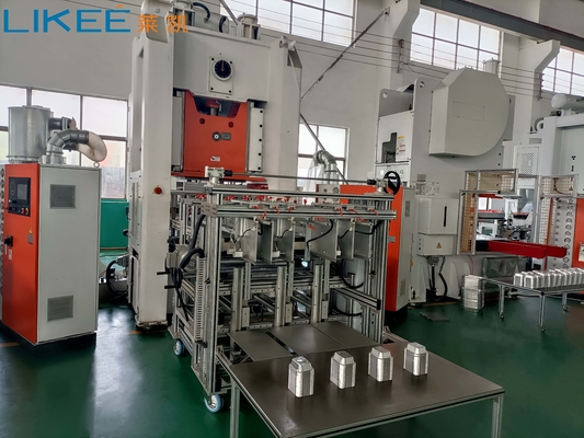 acheter Machine de fabrication de conteneurs en feuille d'aluminium de 80 TON online manufacture