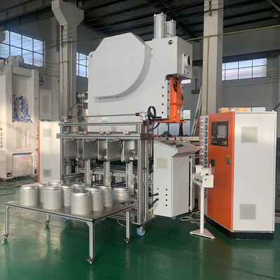 acheter Ligne de production de conteneurs en feuille d'aluminium pour l'acier brut entièrement automatique 19,8 kW 12000 pièces/heure online manufacture