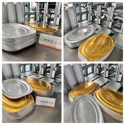 acheter LK-T80 Food Container Punching Machine Automatic Food-Safe Fish Pan Forming Machine online manufacture