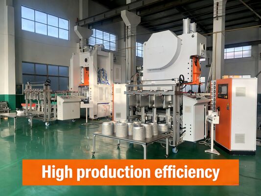 acheter Machine à contenants en papier d'aluminium LK-T63 avec écran tactile numérique, système de comptage automatique et moule à 3 cavités fabrication en ligne