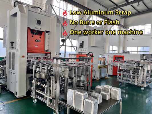 acheter LK-T80 Machine de fabrication de feuille d'aluminium avec capacité de presse de 80 tonnes, contrôle PLC Mitsubishi et 12000pcs / heure de sortie fabrication en ligne