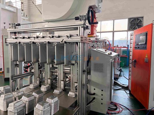 acheter Machine de fabrication de contenants en aluminium de 63 tonnes avec support après-vente 24h/24 et 7j/7 et une production de 9000-12000 pièces/heure fabrication en ligne