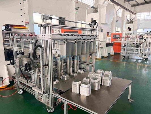 acheter Machine de fabrication de conteneurs en feuille d'aluminium de 63 tonnes avec garantie d'un an et support technique à vie fabrication en ligne