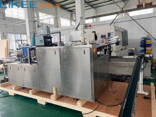acheter Machine d'emballage automatique – Encaisseuse à servomoteur avec alimentation par courroie, contrôle PLC fabrication en ligne