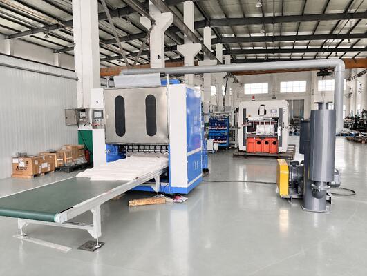 acheter Machine de pliage de papier ciré à déploiement automatique, extraction continue à pliage en V et en croix fabrication en ligne
