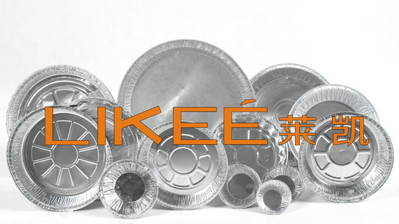 acheter Récipient alimentaire en feuille d'aluminium 8011 de forme ronde, couleur argent online manufacture