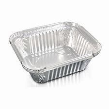 acheter conteneur de nourriture de papier aluminium de restauration de la ligne aérienne 450ml pour la nourriture emballée online manufacture