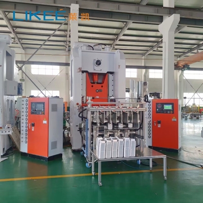 Machine de fabrication de conteneurs en feuille d'aluminium en acier de haute précision pour emballage alimentaire LK-T80