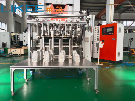 Machine de pressage de plaques d'aluminium T80 12000 PCS par heure Moteur contrôlé Siemens 4 cavités