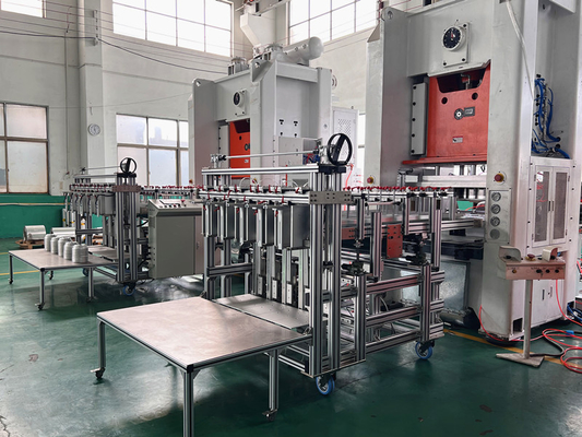 12000/H machine automatique de fabrication de plaques en papier d'aluminium avec Mitsubishi PLC