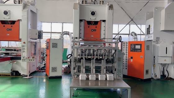 chaîne de production de conteneur du papier aluminium 0.8Mpa type pneumatique grande vitesse