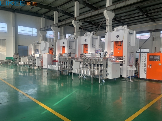 Ligne de production de conteneurs de feuilles d'aluminium à contrôle électrique de haute précision