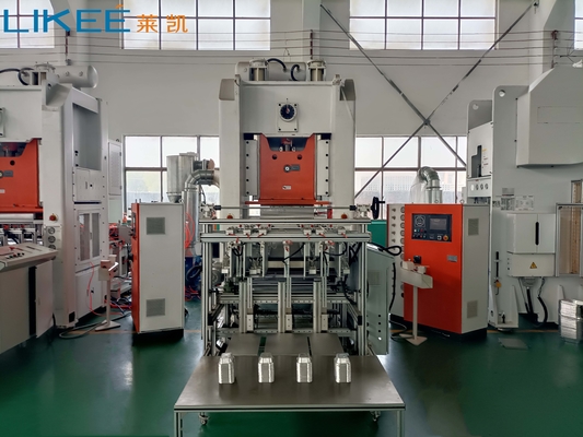 80TON 12000pcs/heure machine de fabrication de pot en aluminium en relief personnalisable