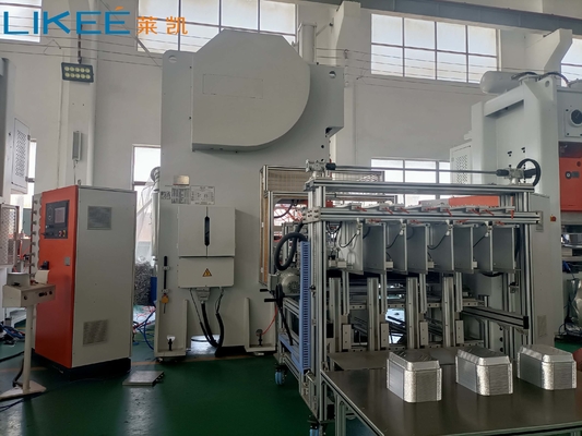 Japon Mitsubishi PLC Machine de fabrication de conteneurs en feuille d'aluminium avec certification ISO14001