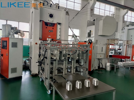 80TON H-type 4-5 cavités SIEMENS moteur machine à contenir des aliments en papier d'aluminium