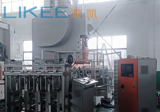 18.5KW 3-4 cavités soupape solénoïde ligne de production de conteneurs en aluminium avec une capacité de 12000 pièces/heure