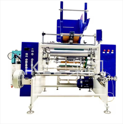 Disposable 6 arbres automatique de changement de coupe de feuille d'aluminium Rewinding machine pour le papier de boulangerie
