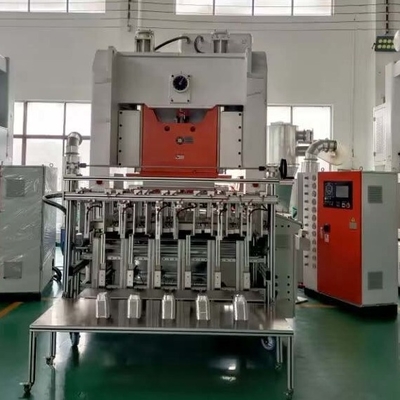 Machine de fabrication de plateaux en papier d'aluminium entièrement automatique jetable avec longue durée de vie