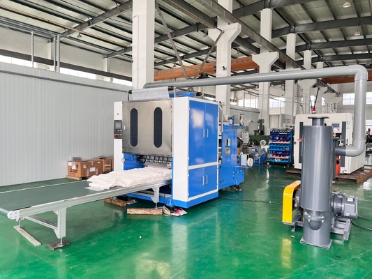 Machine à découper les feuilles de plastique à film intercalaire à extraction automatique