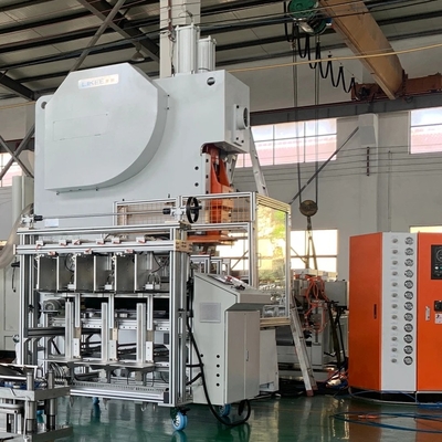 Machine à faire des plaques jetables en aluminium entièrement automatique avec Mitsubishi PLC