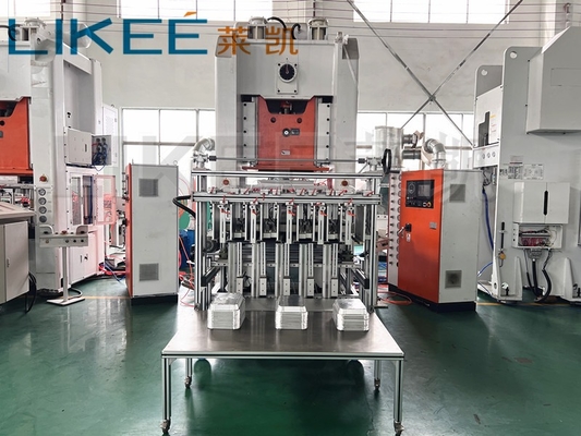 LK-T80 Machine automatique de fabrication de conteneurs alimentaires par poinçonnage en feuille d'aluminium 12000 PCS par heure