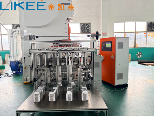 Aluminium Food Container Machine C-Type Compatible with Thin and Thick Foil