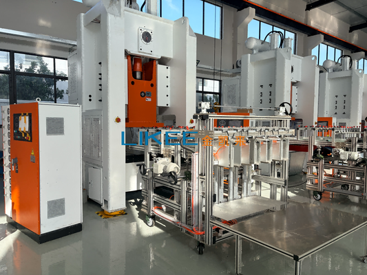 Machine à contenir du papier d'aluminium 35-70 coups/min 80 tonnes Capacité pour moule à 4 cavités