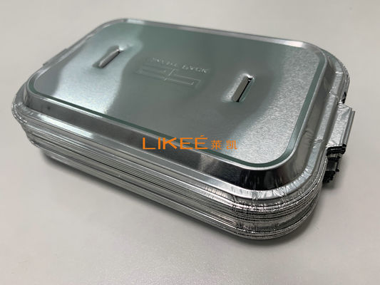 L'emballage alimentaire en aluminium de la CE 2.25LB couvre l'induction de soudure à chaud